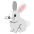 Rabbit Emoji from Noto Emojis Set
