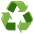 Recycling Symbol Emoji from Noto Emoji Set
