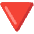 Red Triangle Pointed Down Emoji from Noto Emoji Set