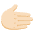 Rightwards Hand Light Skin Tone Emoji from Noto Emoji Set