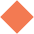 Small Orange Diamond Emoji from EmojiTwo Colors Set