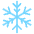 Snowflake Emoji from EmojiTwo Colors Set