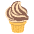 Soft Ice Cream Emoji from EmojiTwo Colors Set