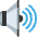 Speaker High Volume Emoji from EmojiTwo Colors Set