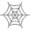 Spider Web Emoji from EmojiTwo Colors Set