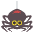 Spider Emoji from EmojiTwo Colors Set