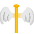 Staff Of Hermes Emoji from EmojiTwo Colors Set