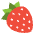 Strawberry Emoji from EmojiTwo Colors Set