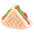 Stuffed Flatbread Emoji from EmojiTwo Colors Set