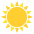 Sun Emoji from EmojiTwo Colors Set