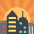 Sunset Emoji from EmojiTwo Colors Set