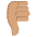 Thumbs Down Medium Skin Tone Emoji from EmojiTwo Colors Set