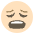 Tired Face Emoji Emoji from EmojiTwo Colors Set
