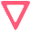 Triangle Yield Sign Emoji from EmojiTwo Colors Set
