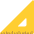 Triangular Ruler Emoji from EmojiTwo Colors Set
