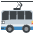 Trolleybus Emoji from EmojiTwo Colors Set