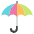 Umbrella Emoji from EmojiTwo Colors Set