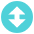 Up Down Arrow Emoji from EmojiTwo Colors Set