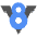 V8 Icon from SVG Logos Set
