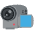 Video Camera Emoji from EmojiTwo Colors Set