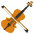 Violin Emoji from EmojiTwo Colors Set