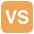 Vs Button Emoji from EmojiTwo Colors Set