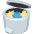 Wastebasket Emoji from EmojiTwo Colors Set