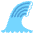 Water Wave Emoji from EmojiTwo Colors Set