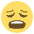 Weary Face Emoji from EmojiTwo Colors Set