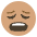 Weary Face Emoji Emoji from EmojiTwo Colors Set