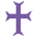 West Syriac Cross Emoji from EmojiTwo Colors Set