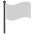 White Flag Emoji from EmojiTwo Colors Set