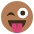 Winkingfacewithtongueout Emoji from EmojiTwo Colors Set