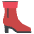 Woman’s Boot Emoji from EmojiTwo Colors Set