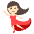 Woman Dancing Light Skin Tone Emoji from EmojiTwo Colors Set