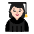 Woman Student Flat Light Emoji from Fluent Emoji Flat Set