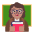 Woman Teacher Flat Medium Emoji from Fluent Emoji Flat Set