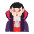 Woman Vampire Flat Light Emoji from Fluent Emoji Flat Set