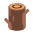 Wood Flat Emoji from Fluent Emoji Flat Set