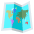 World Map Emoji from EmojiTwo Colors Set