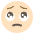 Worried Emoji Emoji from EmojiTwo Colors Set