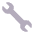 Wrench Flat Emoji from Fluent Emoji Flat Set