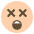 X Eyes Emoji Emoji from EmojiTwo Colors Set