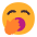 Yawning Face Flat Emoji from Fluent Emoji Flat Set