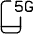 Smartphone 5g 1 icon - Free transparent PNG, SVG. No sign up needed.