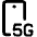 Smartphone 5g 3 icon - Free transparent PNG, SVG. No sign up needed.