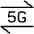Transfer Speed 5g 1 icon - Free transparent PNG, SVG. No sign up needed.