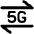 Transfer Speed 5g 1 icon - Free transparent PNG, SVG. No sign up needed.