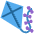 Kite Emoji from Twemoji Set