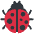 Lady Beetle Emoji from Twemoji Set